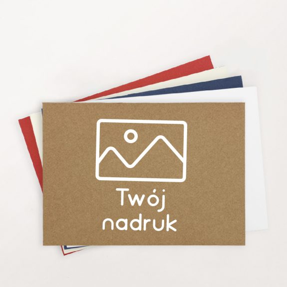 koperta z własnym nadrukiem c6
