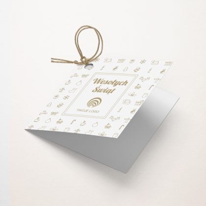 zawieszki na prezenty dla firmy z logo zimowy wieczÓr (kopia)