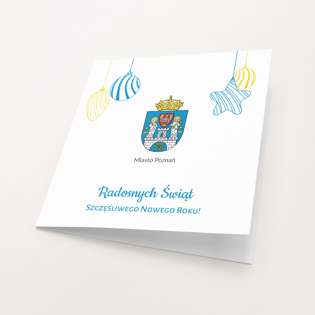 miasto poznan kartka z herbem