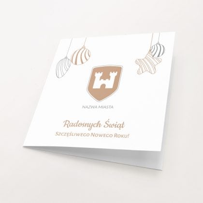 kartki świąteczne z logo firmowe double tree (kopia)