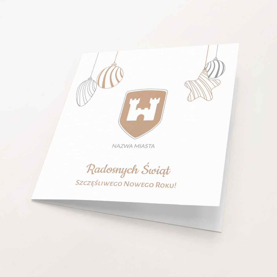 kartki świąteczne z logo firmowe double tree (kopia)
