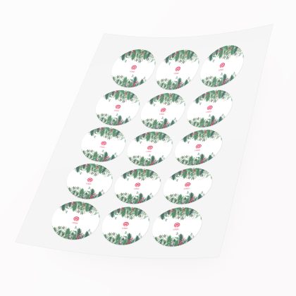 przypinka z logo świąteczna floresta firmowa (kopia)