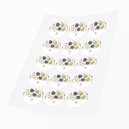naklejki z logo świąteczne choinki ŚwiĄteczne firmowe (kopia)