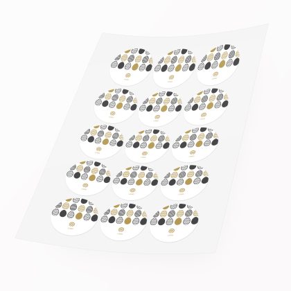 naklejki z logo świąteczne choinki ŚwiĄteczne firmowe (kopia)