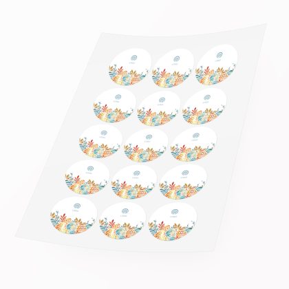 naklejki z logo świąteczne choinki ŚwiĄteczne firmowe (kopia)