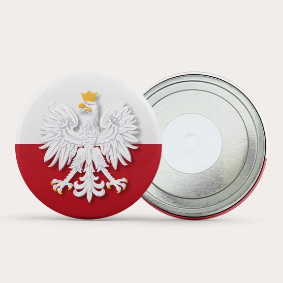 magnes na lodówkę patriotyczny flaga polski