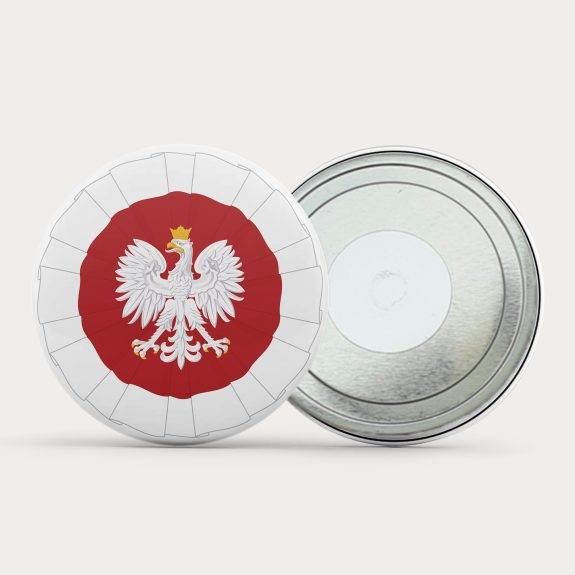 magnes na lodówkę patriotyczny flaga polski