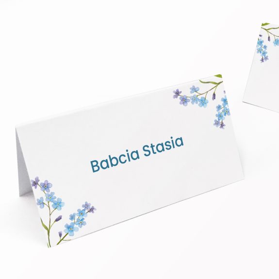 wizytówki na stół subtelnoŚĆ personalizowane z imieniem (kopia)