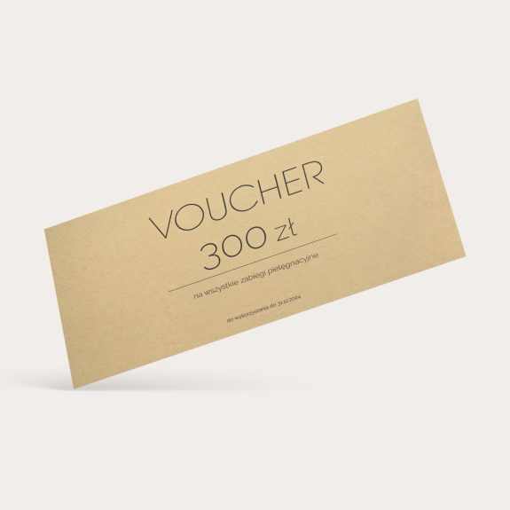 voucher eko podarunkowy prostokątny dl personalizowany