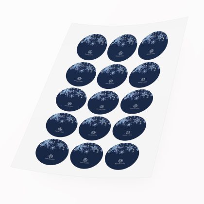 naklejki świąteczne z logo taniec ŚnieŻynek w dzieŃ (kopia)