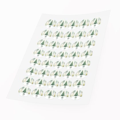 bozonarodzeniowe choinki swiateczne lesna choinka z logo firmy letica
