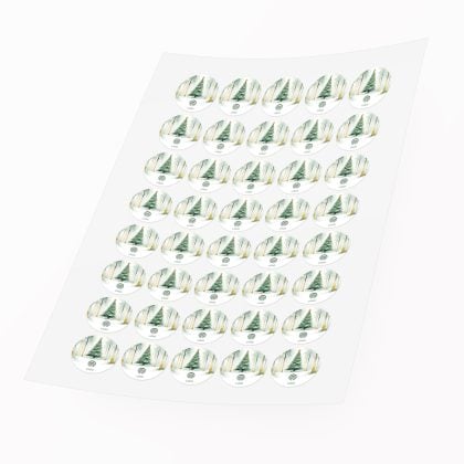 bozonarodzeniowe choinki swiateczne lesna choinka z logo firmy letica