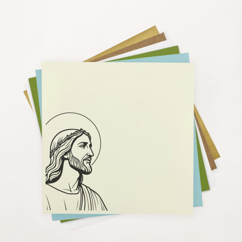 koperta z nadrukiem wielkanocnym religijnym jezus k4 kolorowe koperty k4 letica