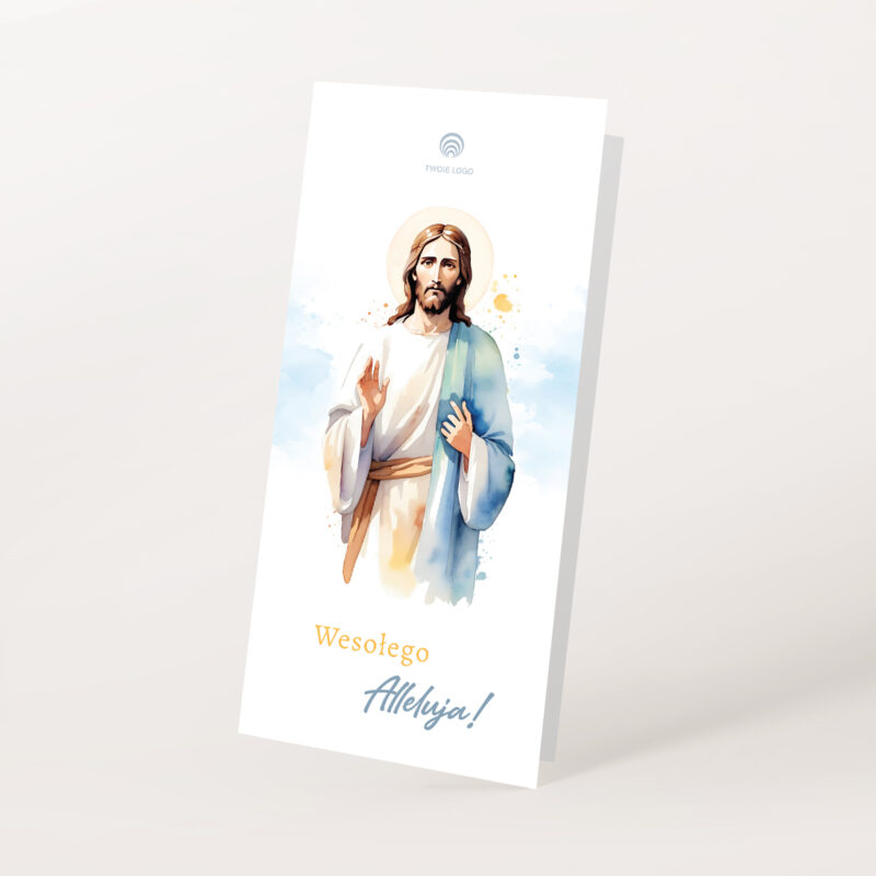 baranek nadziei wielkanocne kartki religijne dla firm
