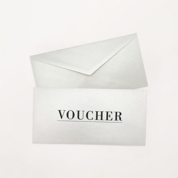 biala perla koperta na voucher dl signature drukarnia letica
