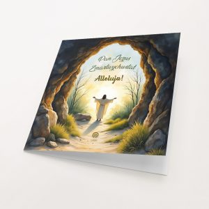 kartki wielkanocne religijne dla firm alleluja drukarnia letica