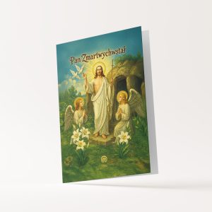 kartki wielkanocne religijne zmartwychwstanie pańskie drukarnia letica