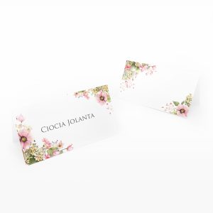 karteczki na stol dla gosci pure