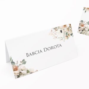 karteczki z imionami na stol szept poranka