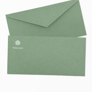 koperta premium w formacie dl (prostokątna) matcha z logo firmy