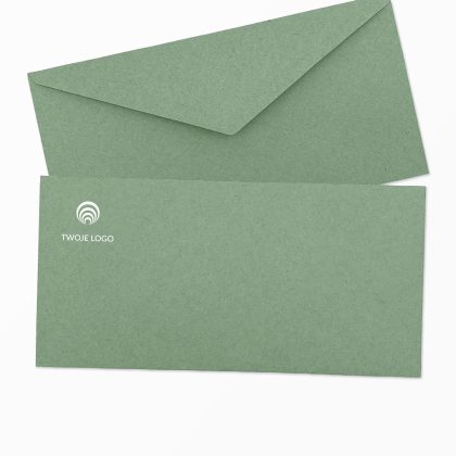 koperta premium w formacie dl (prostokątna) matcha z logo firmy