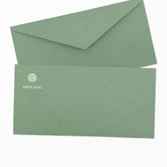 koperta premium w formacie dl (prostokątna) matcha z logo firmy